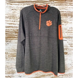 Colosseum Men's Jersey Size L Own the Stands Clemson Tigers Fan Long Sleeve
